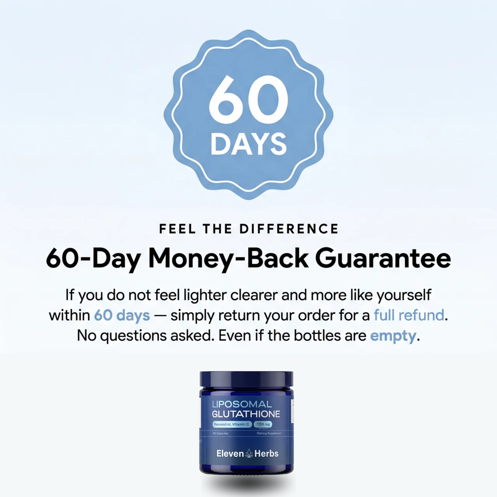 ElevenHerbs Liposomal Glutathione