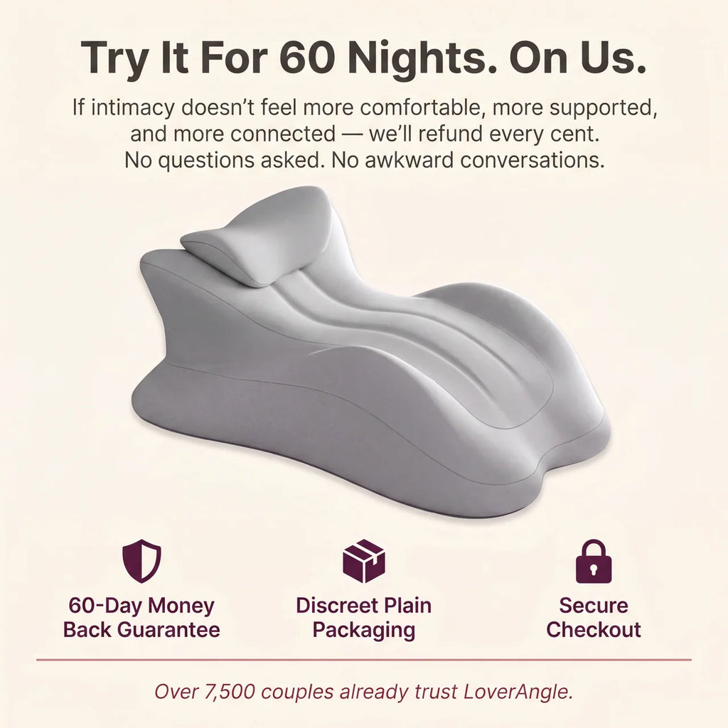LoverAngle Intimacy Align Support Pillow