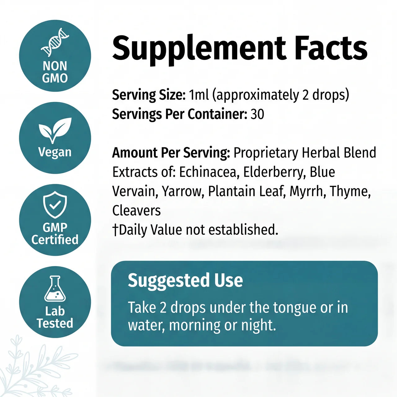 Eleven Herbs Lymphatic Drops