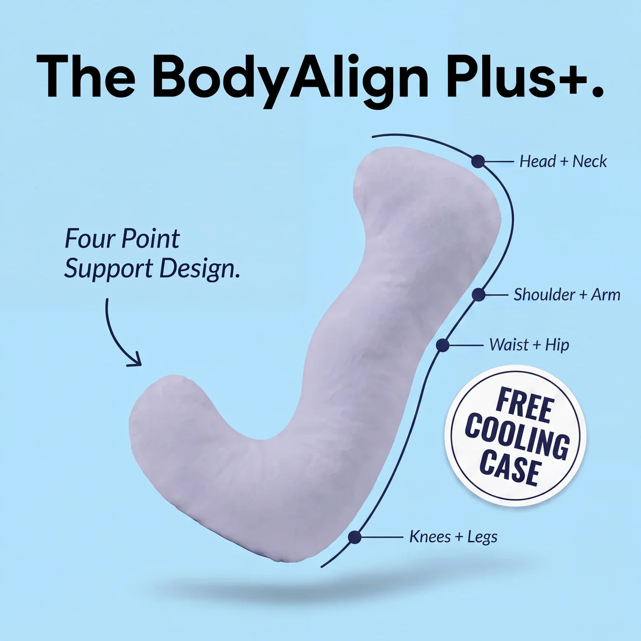 Risely Bodyalign+ Pillow